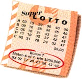 California Super Lotto Ticket